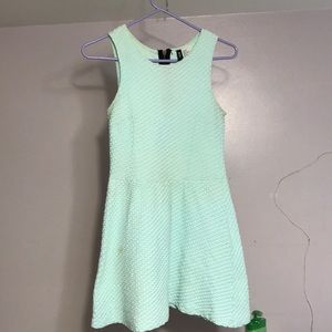 ice blue mini skirt dress